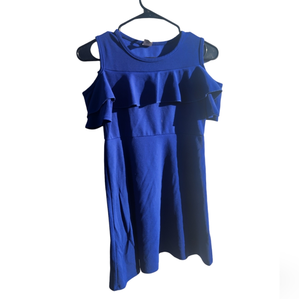 Insta Girl royal blue dress youth L 14-16